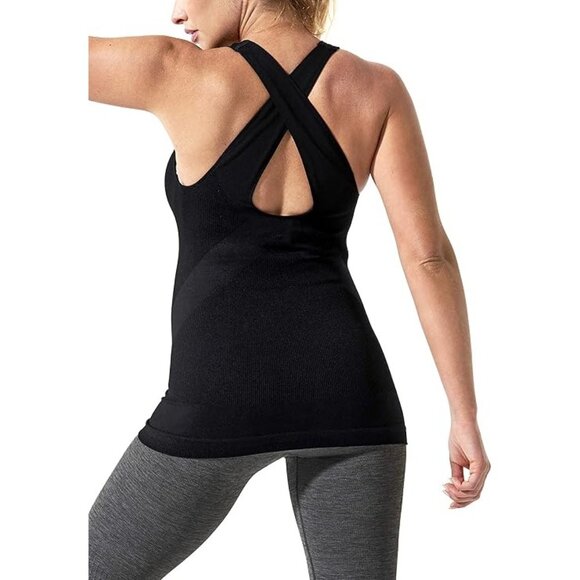 Blanqi SportSupport Maternity Support Tank Top‎ Black Size L - Picture 2 of 8